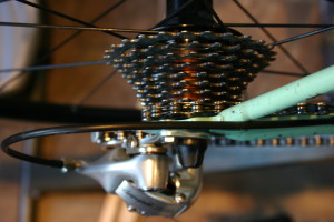 9-speed modern gearing.