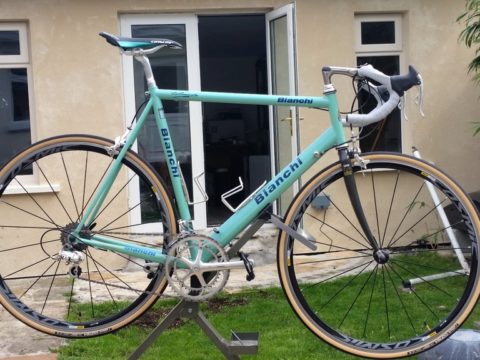bianchi titanium megatube