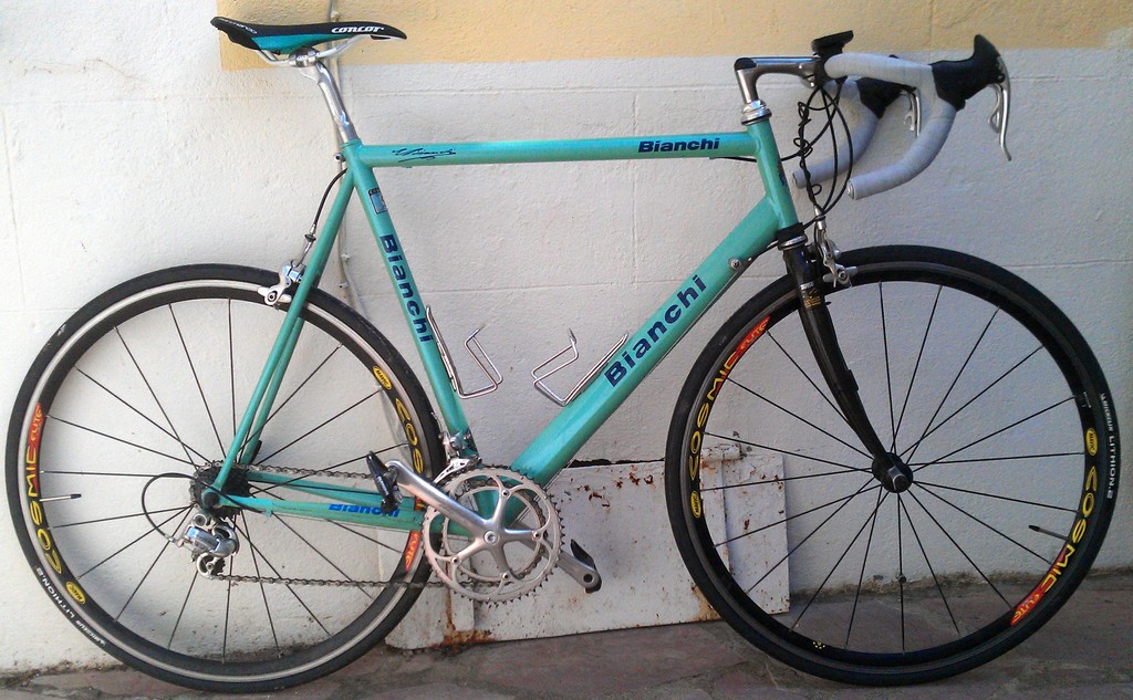 bianchi titanium megatube